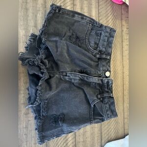 PacSun High Rise Festival Jean shorts
